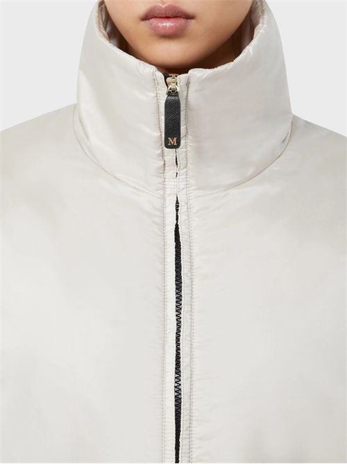 Oversized short padded jacket with logo drawstring MAX MARA THE CUBE | 2629486054600045